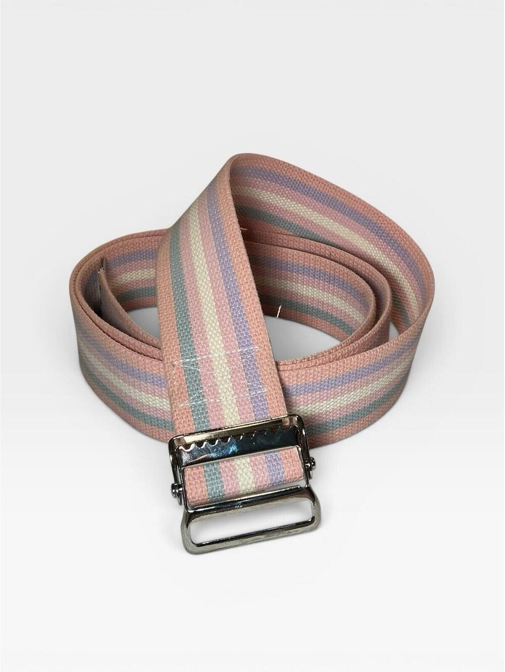 Posey Gait Belt Pastel Cotton Web 54"/Walking Aid Patient Assist Rehab Therapy
